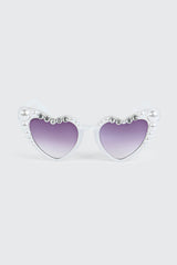 Bride To Be Heart Frame Sunglasses