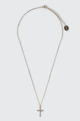 14K Gold Plated Cross Necklace