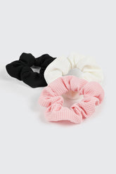 3-Pack Knit Scrunchies