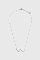 16 Inch Stainless Steel Wave Necklace