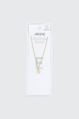 14K Gold Plated Initial E Necklace