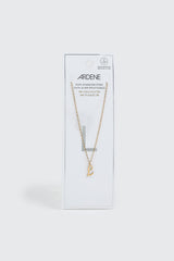 14K Gold Plated Initial L Necklace