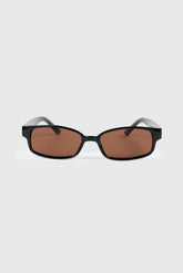 Slim Rectangular Sunglasses