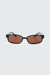 Slim Rectangular Sunglasses