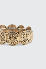 Medallion Stretch Bracelet