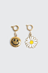 2-Pack Smiley & Daisy Bikini Charms