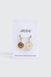 2-Pack Smiley & Daisy Bikini Charms