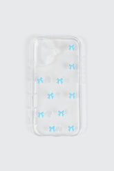 Model 16 Blue Bows Phone Case