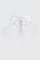 Bridal Satin Hair Bow