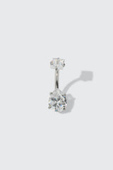 Cubic Zirconia Navel Piercing