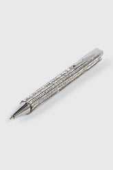 Rhinestone Trim Ballpoint Pen