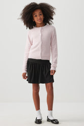 Shirred Waist Mini Skirt