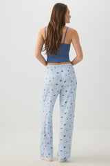 Printed Straight Leg PJ Pants