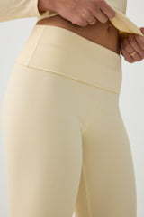 Stretch Rib Flare Leggings