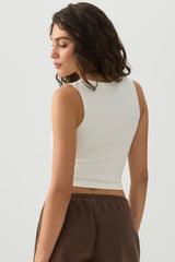 Seamless Crop Trapeze Tank Top