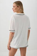 Oversized Mesh Football Shirt