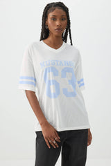 Mesh Football T-Shirt