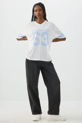 Mesh Football T-Shirt