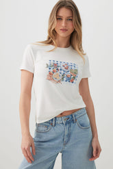Fitted Graphic T-Shirt