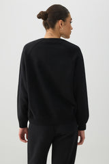MADESOFT⢠Fleece Raglan Crew Neck Sweatshirt