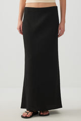 Straight Fit Maxi Skirt