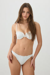 Ruffle Balconette Bikini Top