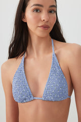 High Apex Triangle Bikini Top