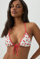 Triangle bikini top