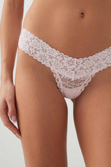 Everyday Lace Thong Panty
