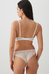 Luxe Lace Cheeky Panty with Bow