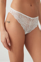 Luxe Lace Cheeky Panty with Bow