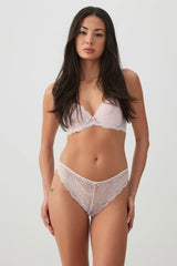 Luxe Lace Cheeky Panty with Bow