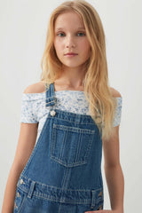 Denim Overalls