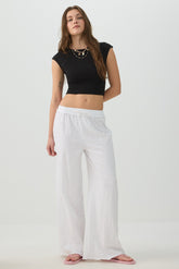 Jersey Wide Leg Pants