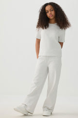 Wide Leg Jersey Pants