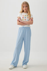 Striped Wide Leg Pants