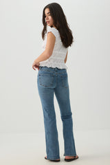 The Idol Fit Low Rise Flare Jean