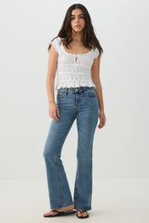 The Idol Fit Low Rise Flare Jean