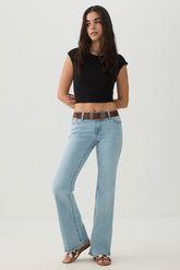 The Idol Fit Low Rise Flare Jean