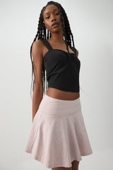 Tie Back Sweetheart Top