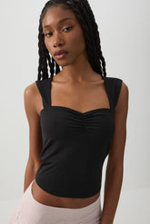 Tie Back Sweetheart Top