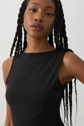 Back Bow Sleeveless Top