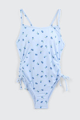 Side Tie One Piece Swimsuit