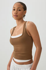 Basic Super Soft Racerback Tank Top