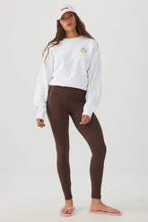 High Waisted Ribbed Leggings