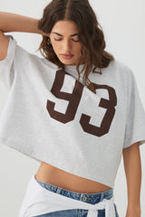 Dropped Shoulder Graphic T Shirt