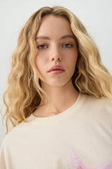 Dropped Shoulder Graphic T Shirt