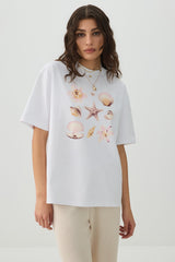 Longline Oversized Graphic T-Shirt