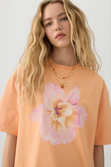 Longline Oversized Graphic T-Shirt