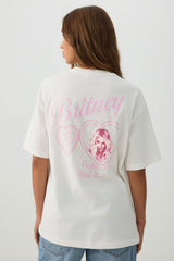 Britney Spears Oversized T-Shirt
